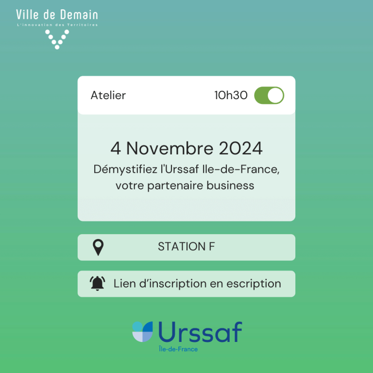 Ville de Demain X Urssaf IDF 