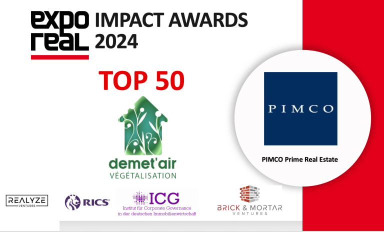 Demet'Air sélectionné pour l'Expo Real Impact Awards 2024